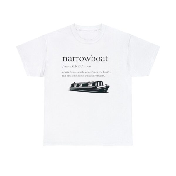 12100-1.jpg White narrowboat t-shirt