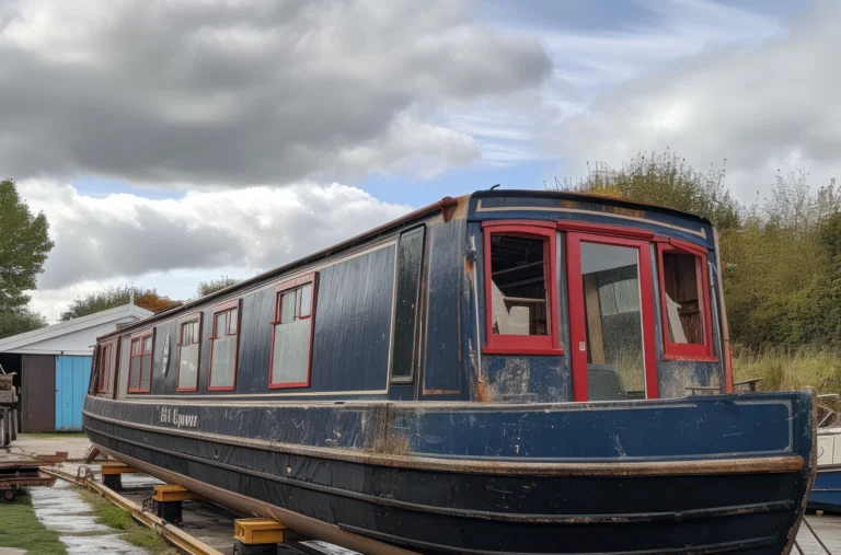 How to Black a Narrowboat Hull: Preparation and Application